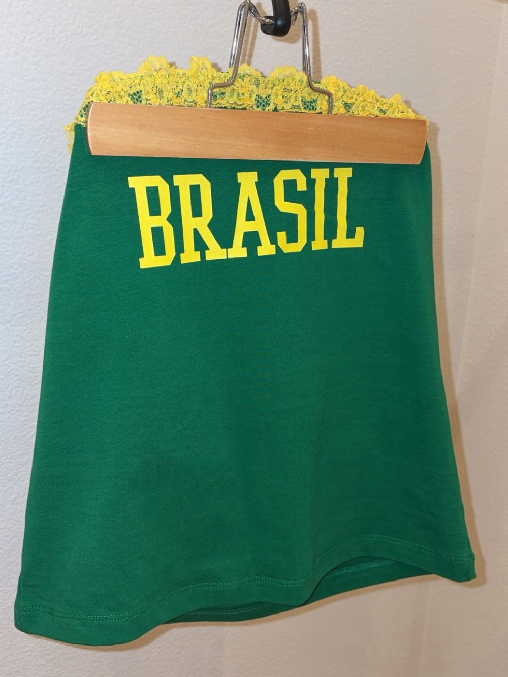 🆕with tags BRASIL tube top